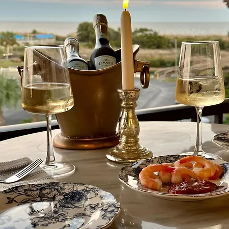 Ocean View- King Suite - Romantic Couples Oasis - Private Access To Beach! Hilton Head Island Exterior photo